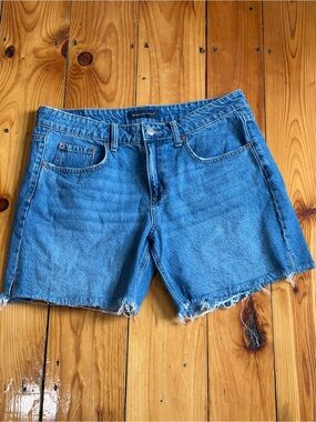 Aeropostale Classic Medium Blue Denim Cutoff Shorts